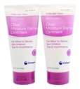 Coloplast Critic-Aid Clear Moisture Barrier Ointment - 6 Ounce Tube - Pakke med 2