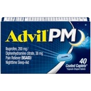 Advil PM 200 mg belagte kapsler 40 ea