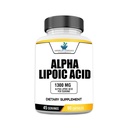 American Standard Supplements Alpha Lipoic Acid 1300mg Per Serving - Vegan, Glutenfri, Ikke-GMO, 90 kapsler, 45 Serveringer