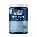 NaturVet Senior Advanced Incontinence Dog Supplement - Hjelper støttehundens Blader Control, Normal urinasjon - Inkluderer Synergistisk blanding av botaniske - 120 Ct. Myke Chews