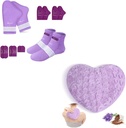 Atsuwell Chemo Care Package Gave til kvinner og menn & Sented Lavender kaste pillow og Flaksfrø Fluffy