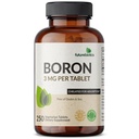 Futurebiotika Bor 3 mg, vegetarisk, ikke-GMO, Chelated for absorpsjon, 250 tabletter
