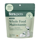 Fera Kjæledyr Hele maten Multivitamin Cat & Hundemat Topper med probiotika, antioksidanter, og essensielle hund vitaminer og mineraler - næringsstoffer fra frukt, grønnsaker, og organ kjøtt - 3.7 oz
