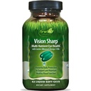 Irwin Naturals Vision Sharp Multi-Nutrient Eye Health med Lutein, Bilbær & Omega-3s - 42 Flytende Softgels