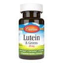 Carlson - Lutein & Greens, 20 mg, Visjon støtte og øye funksjon, Antioksidant, 30 vegetariske kapsler