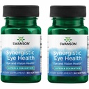 Swanson Lutein & Zeaxanthin Synergistisk Eye Health Vision Retina Macula Supplement (Lutein 20 mg & OmniXan Zeaxanthin 2 mg) 60 Softgels Sgels (2 Pack)