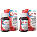 Dona Crystalline Glukosamin Sulfate, 750 Mg, Joint Supplement piller for Knee Comfort & Joint Health Support, 750 Mg, 60 Count (2 Pack).