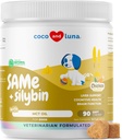 Det samme gjelder hunder - 90 myke Chews - S-Adenosyl-L-Methionine, Liver Supplement - Brain Health, fremmer kognitiv støtte, lever støtte (Same & Silybin Soft Chews)