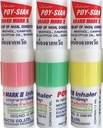 POY-SIAN Mark II Menthol Aromaterapi Nasal Inhaler, naturlig herbal remedi med kjøling essensielle oljer Poysian (pakke av 3)