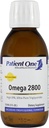 Patient En Omega 2800 flytende | Supplement til støtte hjerte, kognitiv og felles helse* | høy potens Omega-3 fiskeolje | sitronflavor | 5 fl oz