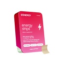 ZENERGY Energi Orale Strips - Mint Flavor ® 40mg Koffein + 30mg L-Theanin + 100% Vitamin B6 & B12 0 Sukker, 0 Kalorier, 0 Gluten, 0 Aspartam, Vegan, Plantebasert, Øjeblikklig handling ® 1 Tin = 30 Strips