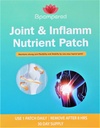 Joint & Inflamm Nutrient Patch - Glucosamine Chondroitin Complex med MSM for felles helse, fremmer fleksibilitet og mobilitet av ledd, felles disconfort relief
