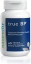 NatureCity True-BP | Kosttilskudd for å støtte blodflyt for hjerte helse | MegaNatural-BP 80 mg 16% Oleuropein (60 Veggie kapsler) Ikke-GMO, Glutenfri