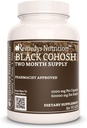Remedys ernæring Svart Cohosh | 1000 mg, 60 Vegan Capsules Herbal kosttilskudd | To måneders forsyning