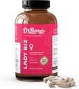 Dr. Barry's Lady Biz | Hormonal Balance for kvinner Fertilitet & Menopause Støtte for kvinner, Østrogen & Mood Support. 120 kapsler, 30 dagers levering
