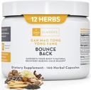 D'AO Labs Bounce Tilbake - Gan Mao Tong Yong Fang - for kalde sesongsymptomer (nødvendige). 100 herbal kapsler.
