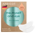 Apricot Øyelapper med hyaluronsyre (pakke med 1) I Anti-Aging Eye Pads-Me,Mig og Øye - Jeg reduserer øye rynker I reusable øye flekker I Silikone pads mot rynker jeg laget i Tyskland