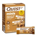 Quest Nutrition Mini Sjokolade Chip Cookie Dough Protein Bars, 8g Protein, 1g Sukker, 2g Netto Carbs, Glutenfri, 14 greve