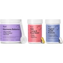 Rael Supplement for kvinner Bundle - Hormon Balance, Myo-Inositol & D-Chiro Inositol (30 dagers forsyning) & Probiotika, 15 milliarder CFU (30 dagers forsyning) & PMS Supplement (28 kapsler)