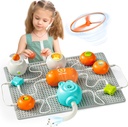 Vitenskapssett for barn - STEM-sett for barn, Electronics Exploration Kit, 140+ prosjekter, 10+ kretsdeler, STEM utdanningsleketøy gaver for barn Jenter alder 3 4 5 6 7 8 9 10 11 12