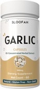 Hvitløk Kapsler 500 mg | Konsentrasjon av 10:1 Ekstrakt pulver |Allium sitivum Herbal Supplement | Naturlig, ikke-GMO, Glutenfri, Ingen kunstige Additiver (60 Tell (Pack of 1))