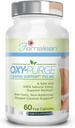 Oxy-Purge 750 mg 60 Vcaps - Naturlig Magnesium Oxid Oksygen Basert Colon Renser Gentle Laxative Støtter Sunn Digestive Tract Regularity