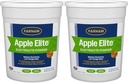 Farnam Apple Elite Horse Electrolyte pulver, erstatter mineraler tapt i svite under trening, ekstremt vær og stressende betingelser, 5 lb., 40 dagers forsyning (pakke med 2)