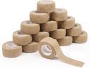 16 Rolls Selvklebende Bandage Wrap - ForTomorrow 1 tommers liten pustende kohesive atletisk tape, strekke adhesiv Finger Wrap for Sport, Skade, Førstehjelp Medisinsk, Toe Sprains & Svelge