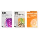 Veru Wellness Hormonal Balance Patch for kvinner Compete Bundle - Myo-Inositol & D-Chiro, Ashwagandha, B12 Energi - PMS Relief, Mensural støtte, Mood Stress og energi (2 måneder)