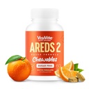 AREDS 2 sukkerfri øyevitaminer - Alternativ til lutein gummier for øyne - Lutein for øyehelse - Premium sukkerfri øyevitaminer - øyepleie kosttilskudd for voksne (kronetabletter)