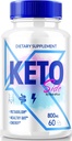 Keto Side Capsules, Premium Supplement for å støtte aktiv livsstil, all-naturlig keto støtte for å oppnå fit og sunn kropp, KetoSide Detox piller anmeldelser (60 kapsler)