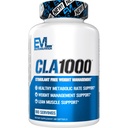 Conjugated Linoleic Acid CLA piller - CLA 1000mg Diet piller å støtte vekttap fettforbrenning lean muskel og raskere metabolisme - stimulant-fri CLA 1000mg Safflower Basert fett tap støtte piller - 180