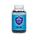 Vital proteiner kollagen gummier, 2,5 g klinisk testet kollagen for hår, hud, negler og krukker, 120 ct, 30-dagers forsyning, Grape Flavor