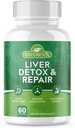 Naturens RX | | #1 RATED Premium Liver Cleanse & Detox | | Optimize Liver funksjon, Reparere Liver Enzymes | Ultra dosert formel m/ 21 Kraftige ingredienser | 3rd Party Testet + USA laget - 60 Kapsler