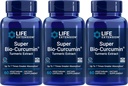 Livsforlengelse Super Bio-Curcumin Turmeric Extract 400 mg, 60 vegetariske kapsler (pakke med 3)