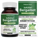 SoActive Bergamot: 2.5X mer effektiv, italiensk Citrus Bergamot Phytosom - klinisk validert | Forbedret med kornfrøekstrakt - støtter kolesterol og vektkontroll (60 kapsler)