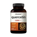 NatureBell Quercetin 1000mg Per servering, 240 kapsler | Ultra Styrke Bioflavonoid Supplement for immunstøtte | Tredjeparts testet, ikke-GMO, Glutenfri