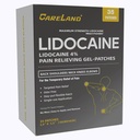 CARELAND 4% Lidocaine Gel Patch, 35 greve maksimal styrke smerter patchs for muskel relief i halsknøye tilbake og skulder usentrert Numbing Patch for beroligende nerver, ledd