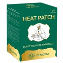 Naturlig varmepatch-hals, skulder, rygg, elbow, ledd, muskel, krammer-moxibustion vital energi oppvarming pads penetrate dyp-fast fungerende pakker-lang varig patches-10PCS