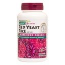 NaturesPlus Herbal Actives Red Yest Rice, Extended Release - 600mg, 60 Vegan Tabletter - Herbal Supplement - Kolesterol Support - Vegetarisk, Glutenfri - 60 Serveringer