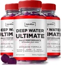 NutraRize (3 Pack) Deep Water Ultimate Mann Gummies - Offisiell Deep Water Mann Essentials, Premium Deepwater Ultimate Gummies For Menn, Deep Water Ultimate Mann Gummy, Performance vurdering (180 Gummies)