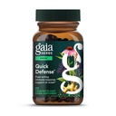 Gaia urter hurtigforsvar - Rask aktive immunstøtte Supplement* - Echinacea, svart eldrebær, Ginger & Andrographis - 20 vegansk flytende fyto-kapsler (2-dagers forsyning)