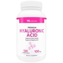 ML Naturals Premium Hyaluronsyre 100 mg 120 Grønnsaker kapsler, en om dagen (4 måneds forsyning), Premium kvalitet, NSF-sertifisert og cGMP-kompliant.