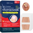 Multi-Purpose Fungus Nail Patches, Nail Fungus behandling for tånegle, Ingrown Toenail behandling, Toe Nail Fungus behandling ekstra styrke, Nighttime Fungal Nail Patches