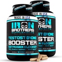 Test Booster for menn med estrogenblokker - Anti-østrogen kosttilskudd - naturlig aromatase inhibitor - øke libido & styrke 60 kapsler - muskelvekst - vekttap (2 flasker)