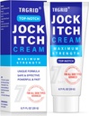 TAGRID Maks styrke Jock Itch krem, Jock Itch, Tinea Cruris, Jock Itch Cream Extra styrke for menn og kvinner, Tinea Corporis, Itch Cream - Kraftig og rask - 60g (20g)