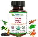 USDA Organic Blood Sugar Blend | Støtter sunn metabolisme * | med Bitter Melon, Moringa, Aloe Vera, Nopal, Papaya ekstrakter og mer | 60-dagers  Supply Vegansk og ikke-GMO | USA-Made