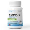 Puregen Labs Senna-S Naturlig Grønnsaker Laxative Plus Stool Softener Dual Action - 250 Tabletter Senna Plus