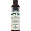 Viva Naturals Organic MCT Olje, 16 fl oz – MCT olje for kaffe, USDA økologisk, ikke-GMO, Paleo Certified & Keto vennlig, støtter energi og mental klarhet