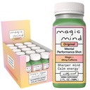 Magic Mind Energy and Focus Drink Shots - Stress Relieving, Ingen Jitters, Ashwagandha, Vitamin B12, Vitamin C, Matcha Grønn Te, Funksjonell Mushrooms - 2 FL Oz (15 Pack)